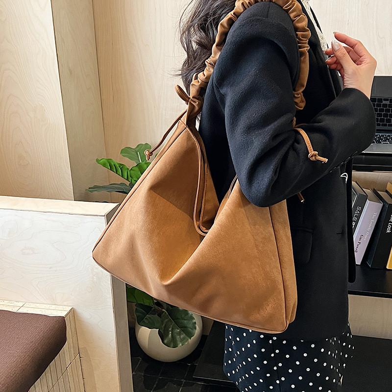 Pu Shoulder Bag For Women With Vintage Design And Top Handle For Daily Use