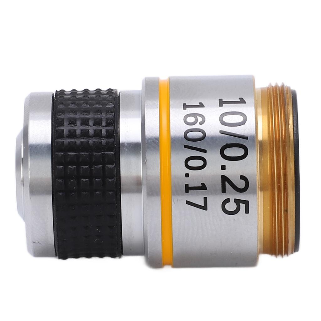 185 Achromatic Objective Lens Clear Standard 20mm Thread Biological Microscope Objective100.25