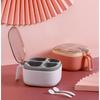 Kitchen Storage Multi Functional Four Grid Integrated Transparent Condiment Box Detachable Storage Tank Dust-Proof Accessories