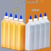 Metaliczny Złoty i Srebrny Akrylowy Farba Graffiti, 500ml - Artystyczne DIY i Kolorowanie Masek Kamiennych
