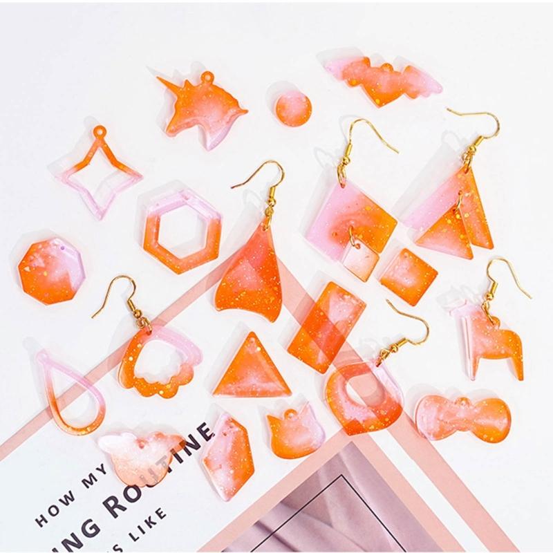 Unique Pendants Crafting Silicone Mold for DIY Enthusiasts Dainty Jewelry Pendant Mold Unique Handmade Accessory Mold