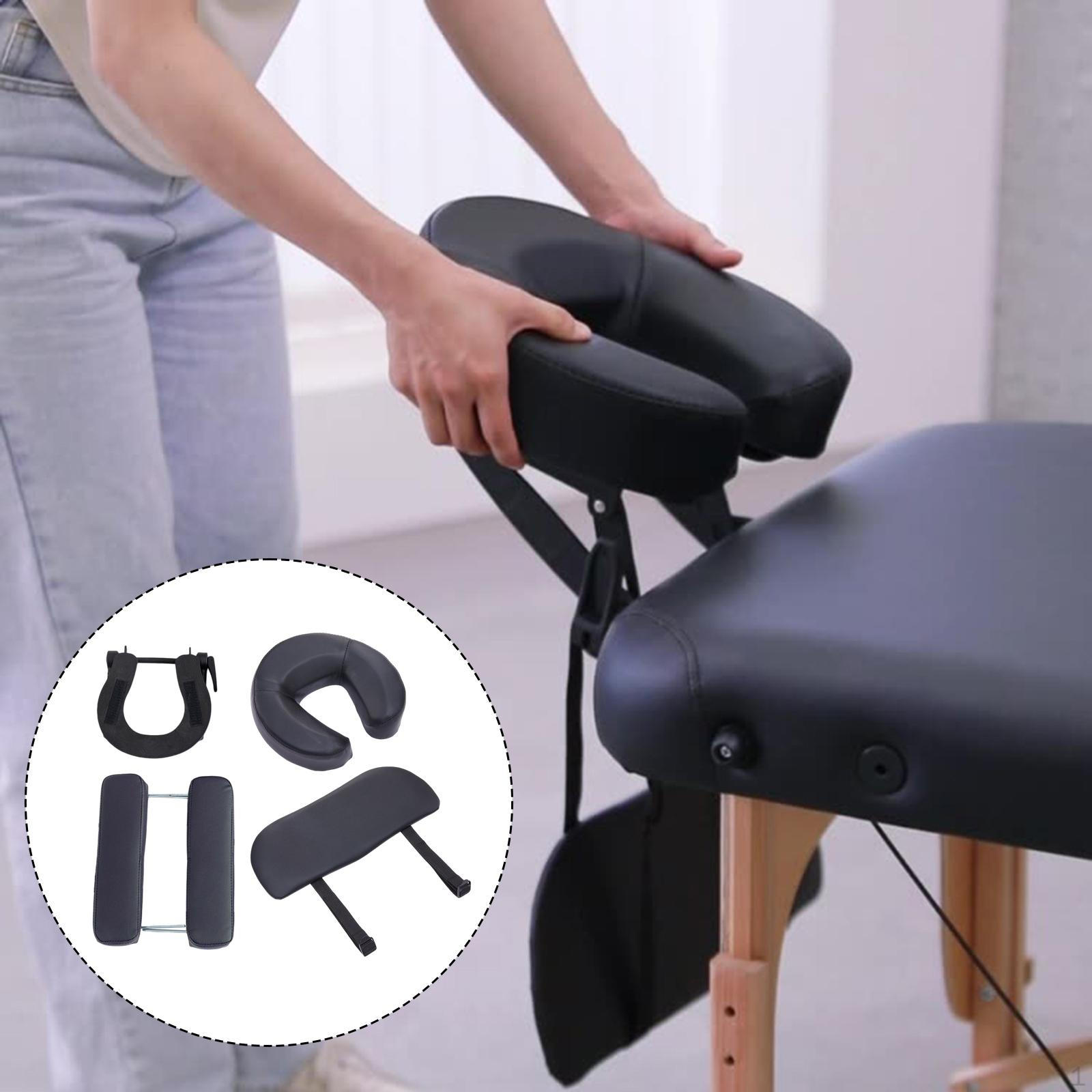 

Подушка-подголовник для массажного стола, регулируемая, универсальная, удобная, для поддержки и отдыха