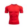 Yama Colorful Short Sleeve Breathable Fitness T-Shirt with Abdomen Control and Quick-Dry Technology