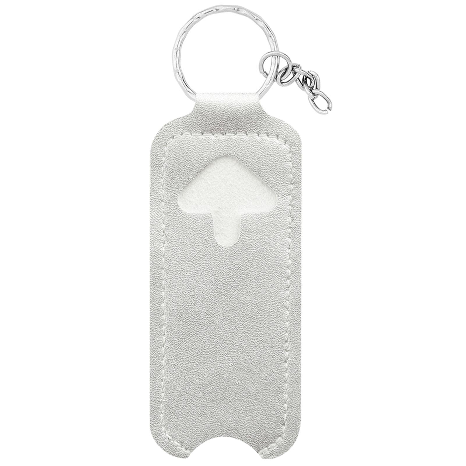 

Сумка для хранения помады, брелок для хранения бальзама для губ, чехол для ключей, держатель для блеска для губ, чехол, органайзер для ювелирных изделий, подарков для женщин и девочек белый