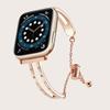 Fashion Women Apple Watch Strap, Adjustable Replacement Wristband Compatible with Apple Watch 38-49mm Series Ultra SE 1-11, Strap Only