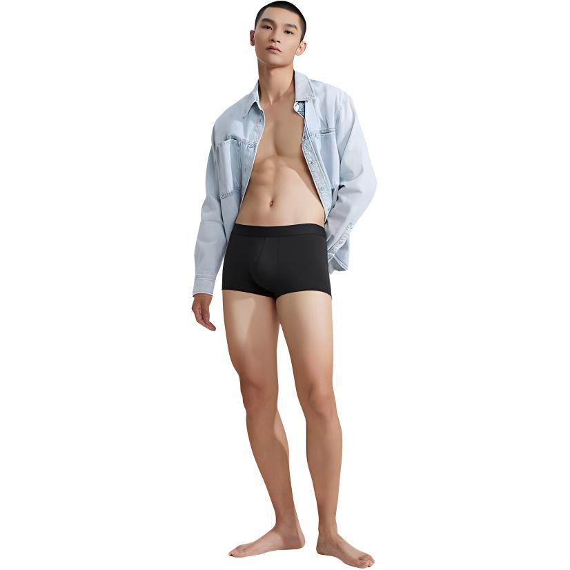 Calvin Klein Solid Soft Comfortable Low Rise Boxer Briefs 3 Pack Men Underwear Black NB3651-001