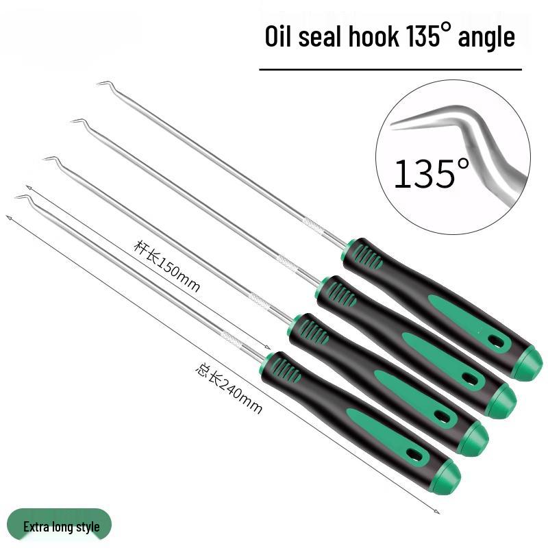 JZDASI 4-Piece Extended Oil Seal Puller Set