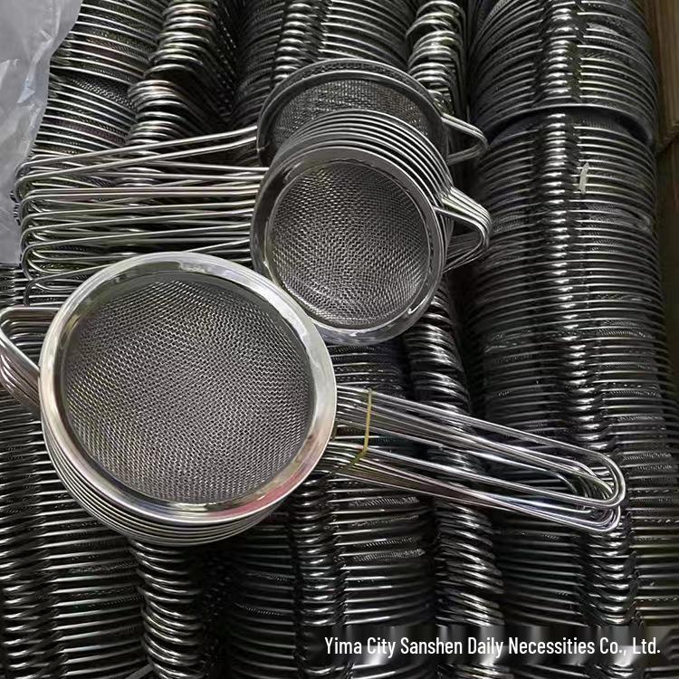 201 Stainless Steel Oil Skimmer & Dense Mesh Strainer, 10cm Wide Edge