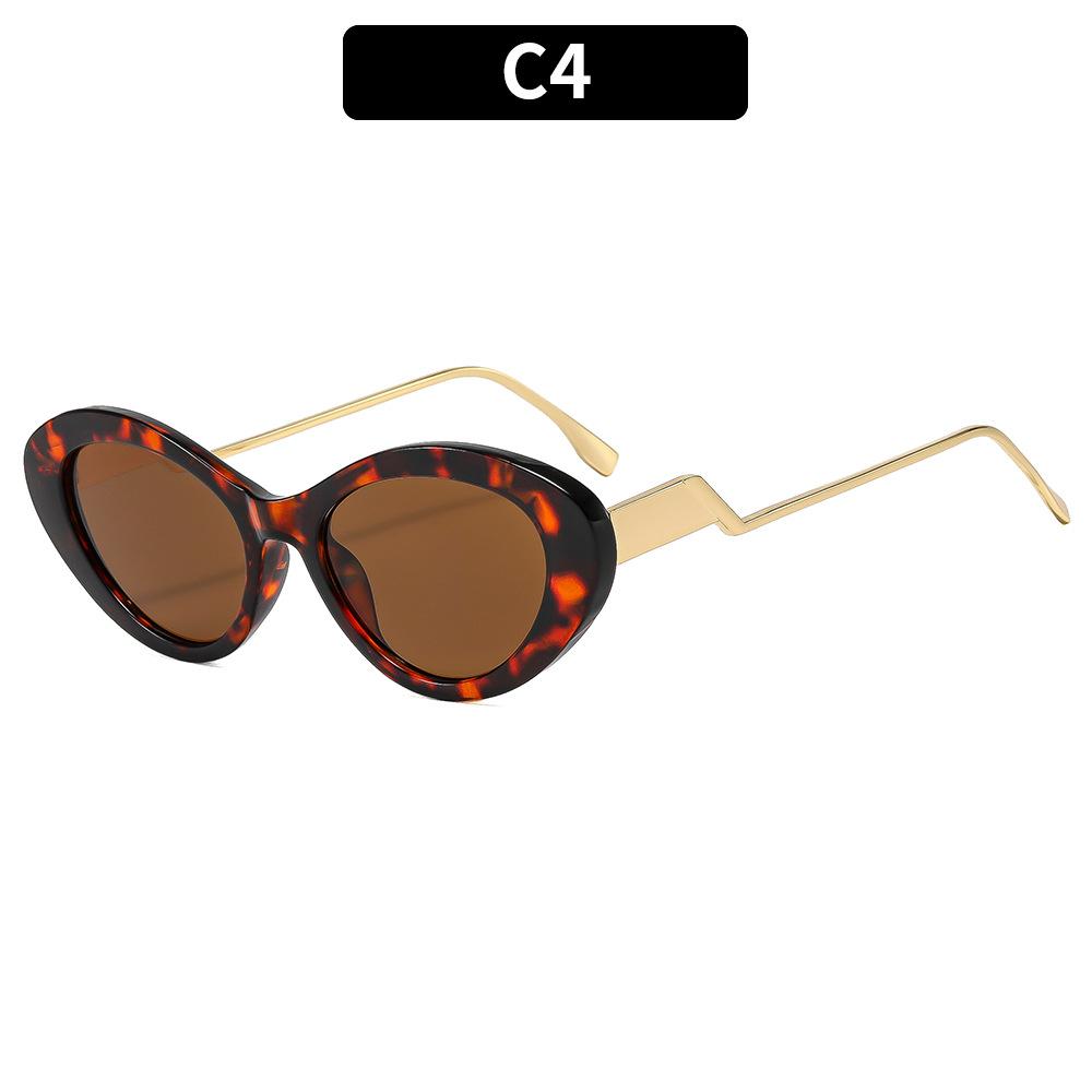 Women's Sunglasses - Unisex Retro Oval Cat-eye Sunglasses
