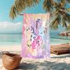 1Pc Little Pony Adventure Beach Towel Microfiber Beach Towel Thin Absorbent For Beach Swimming Yoga Bath Sports 0917120