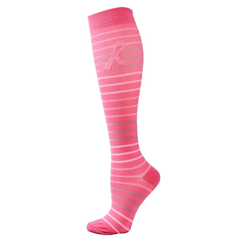 1 Pair Men'S Graduated Pressure Thigh Area Highs Soccer Sport Stockings Menbreathable Fitness Outdoor Running Cycling Lengthy Pressure Stockings