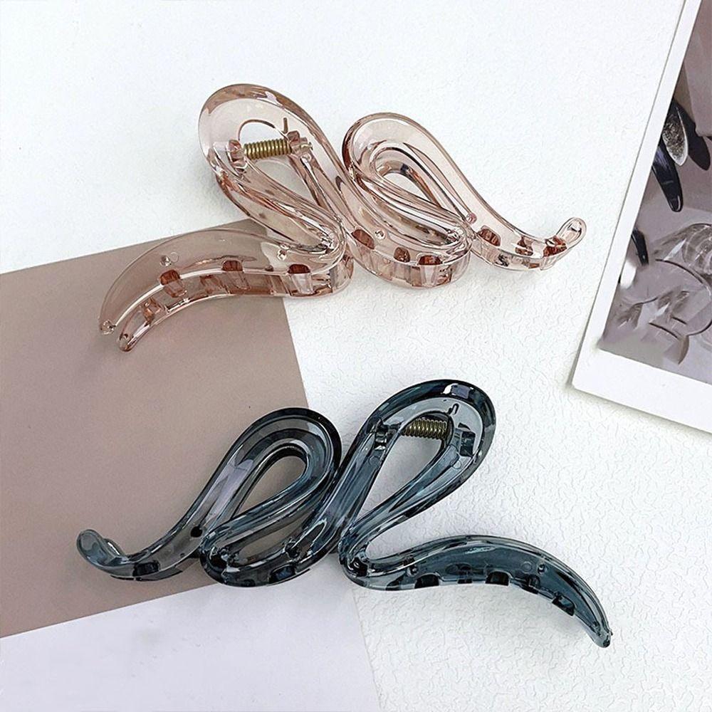 Transparent Hair Clips Acrylic Hair Pins Korean Style Hair Claws  Wash Face