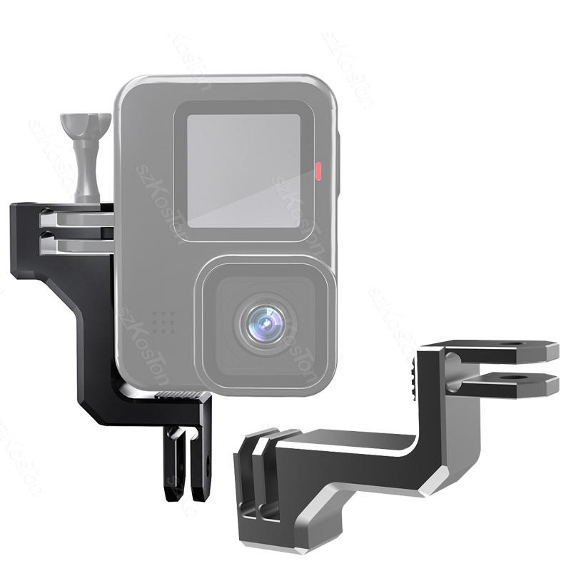 For Go Pro 13 12 11 10 9 8 Action Camera Vertical Bracket Adjusting Arm Mount Adapter Vertical Shooting First-view Accessories