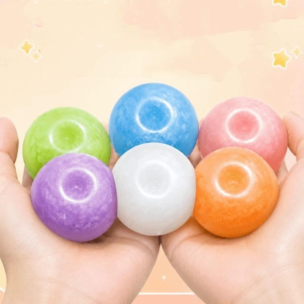 Slow Rising Ball Quick-rebound Squeeze Toy Colorful Sensory Fidget Toy Kid Adults