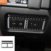 For Jaguar F-TYPE 2013-2024 Real Carbon Fiber Sticker Trument Headlight Switch Panel Car Accessories Interior Decorative