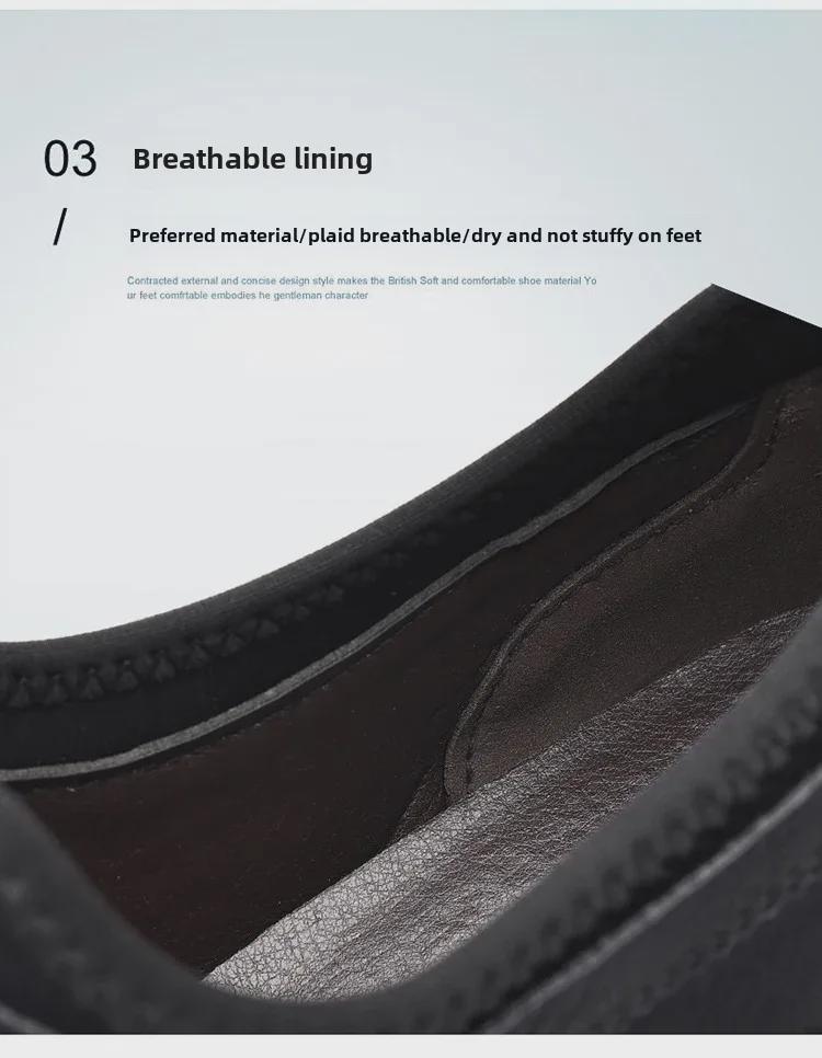 Pánské ležérní boty z měkké kůže, Velikosti 48-50, Nový jarní trend, Měkká podrážka