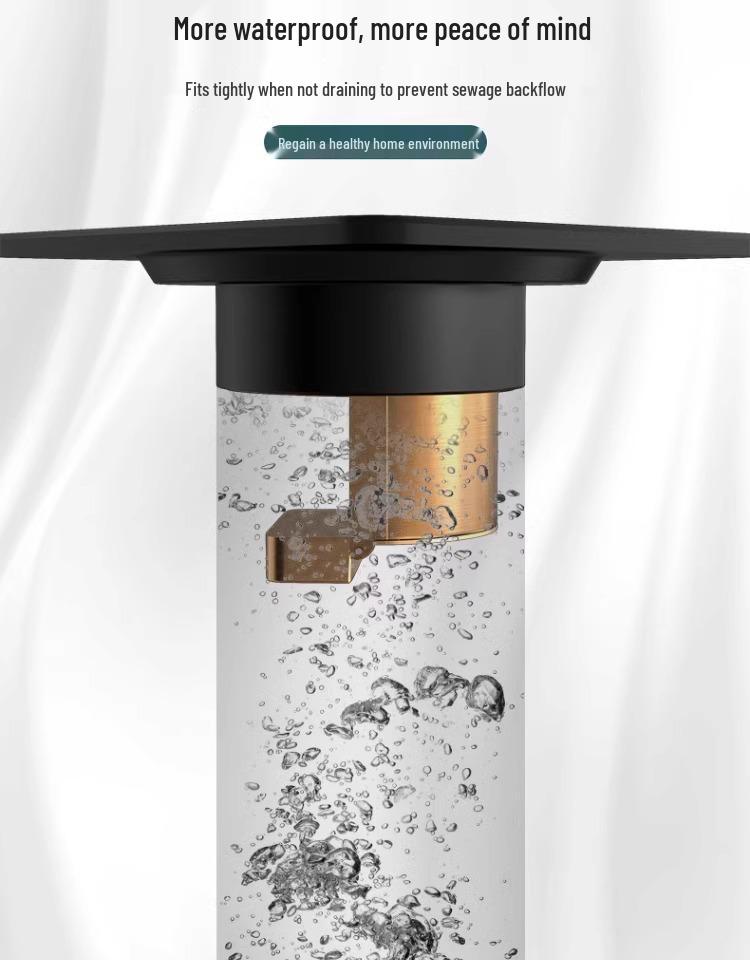 Universeller Bodenablauf Geruchsblocker & Filterabdeckung für Badezimmerrohre