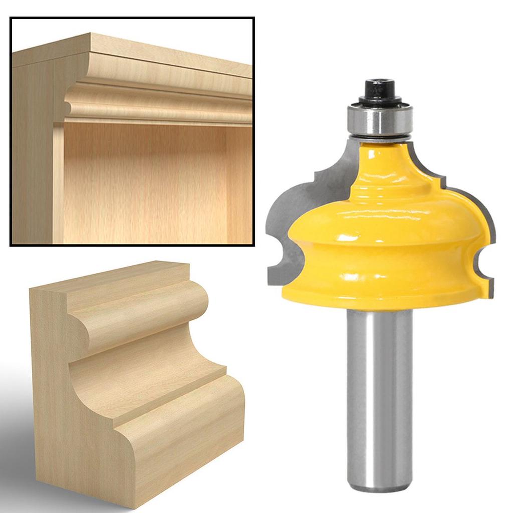 1 Piece Classic And Beaded Molding And Edge Router Bit-1/2