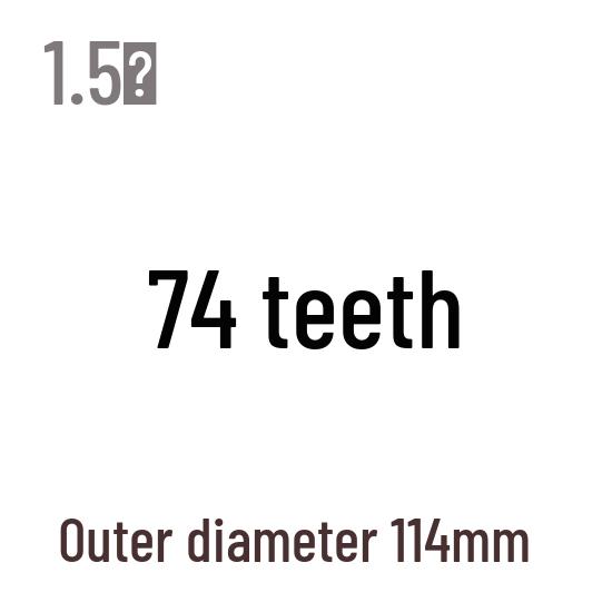 1,5M Modul Stirnrad, 13-120 Zähne, Stahl Zahnstange, 45 Stahl, Wärmebehandelt