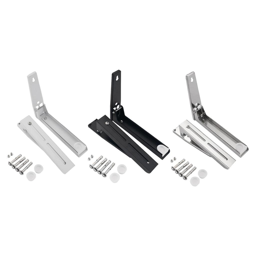 Microwave Oven Rack Accessory Carbon Steel Practical Extendable Sturdy Wall