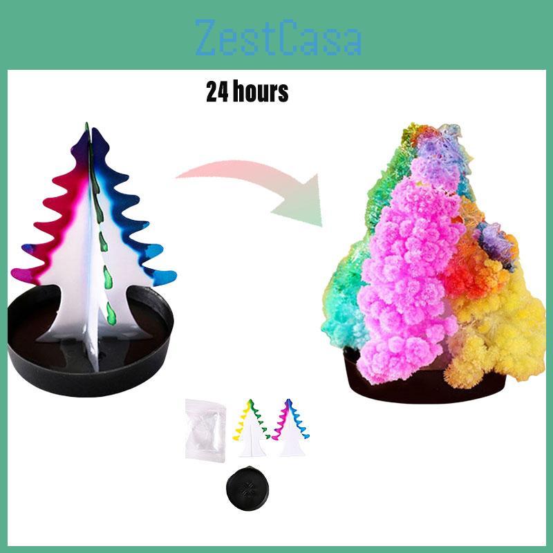 Unglaublicher Papierbaum: Erschaffe deinen eigenen Weihnachtsbaum mit magischen, wachsenden Kristallen – ein lustiges und einzigartiges Spielzeug!