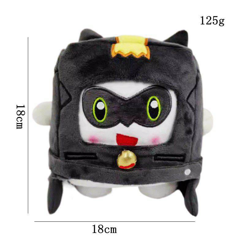 Cat Plush Toy, Box Buddy Doll Stuffed Animal, Cute Cartoon Anime Collectible, Kids Gift