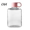 Gym Workout Water Bottle Portable Tritan Flat Bottle, Lightweight Slim Design, Large Hydration Container Capacity Leakproof Kettle, for Outdoor Hiking