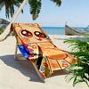 Stylish World 2D Flat Print Beach Towel, Large Soft Quick Dry Towel for Beach Camping SwimmingXSTJ0915279