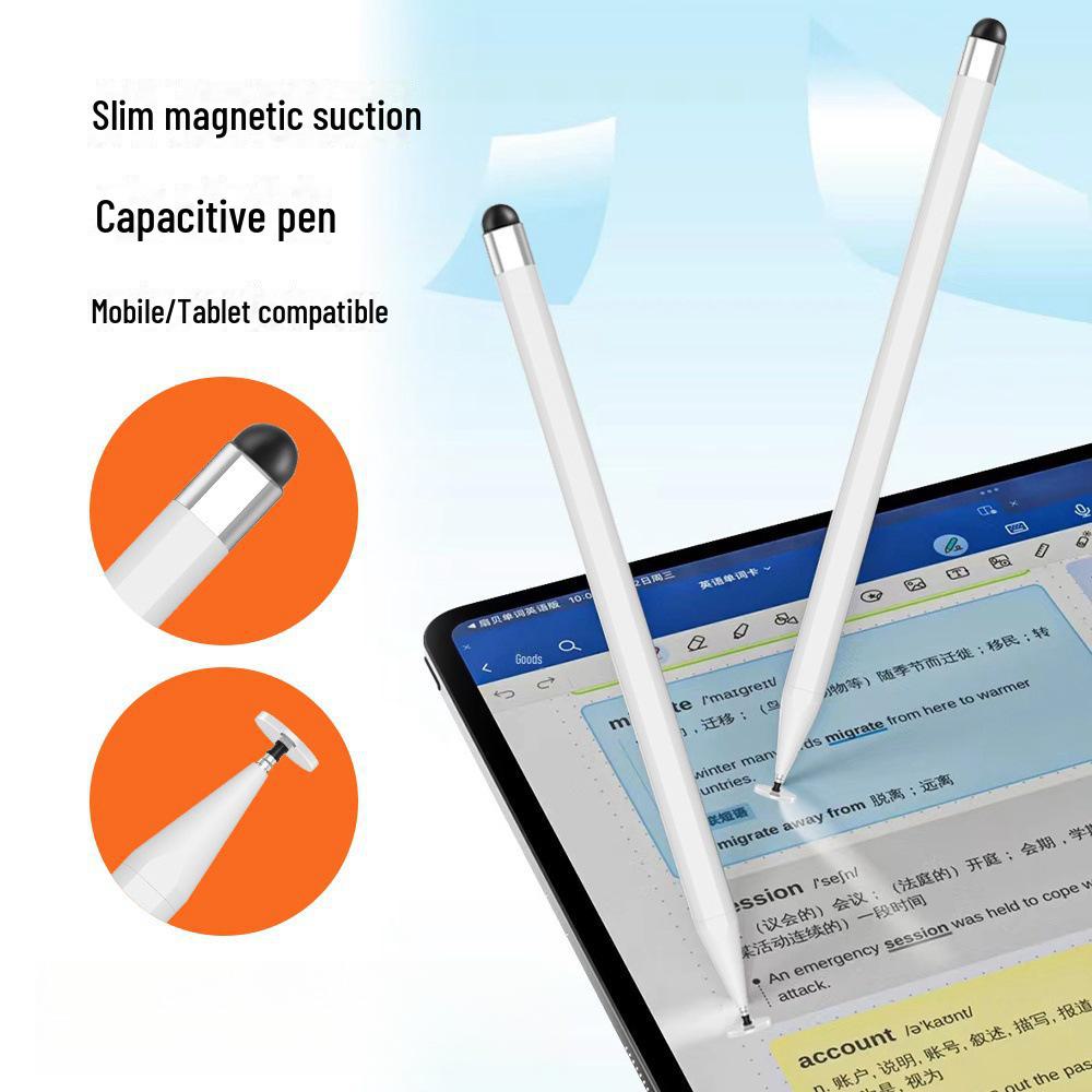 Penna touch magnetica due in uno 2024 per tablet e telefoni cellulari: Assorbi, Ritaglia, Dipingi - Stilo capacitivo.