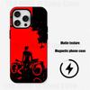 N-Nine-inch N-Nails Slim Matte Magnetic For Case For Iphone 17,16,15,14,13,12,11 Pro Max Mini Plus New Frosted Soft Shell
