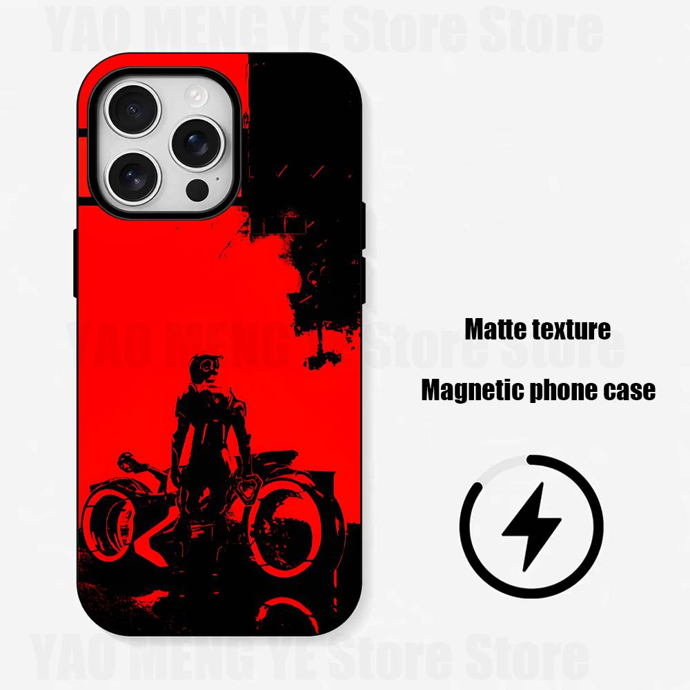 

N-Nine-inch N-Nails Slim Matte Magnetic For Case For Iphone 17,16,15,14,13,12,11 Pro Max Mini Plus New Frosted Soft Shell iPhone12