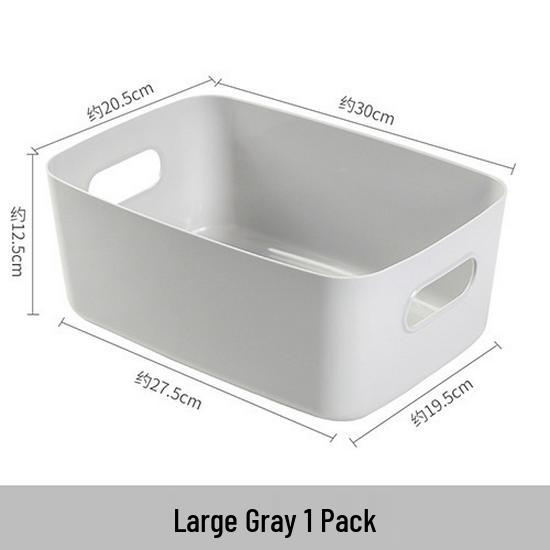 Rectangular Multi-Purpose Storage Box for Snacks, Makeup, Kitchen, Clothes, and Cabinet Organization.