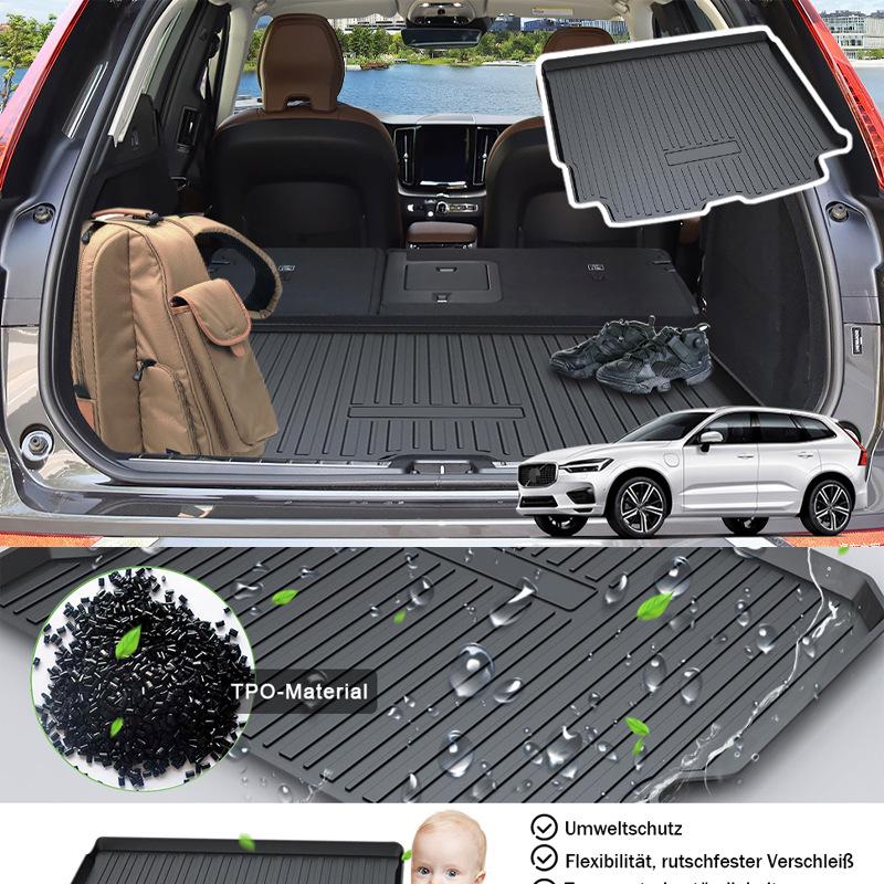 Foldable TPE Trunk Mat for Volvo XC60/XC90/XC40/V90/S90/EX30