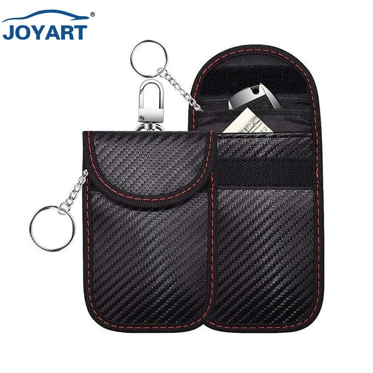 Latest Car Accessories Signal Blocking Bag Car Key Case Keyless Car Key Signal Blocker Pouch
