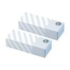 Amazing Odor-proof Bag Bos Striped Package Set of 2/white Ll Size 60 Pieces for Processing Baby Diapers, Pet Poo, Food Waste, Sanitary Items, Etc.
