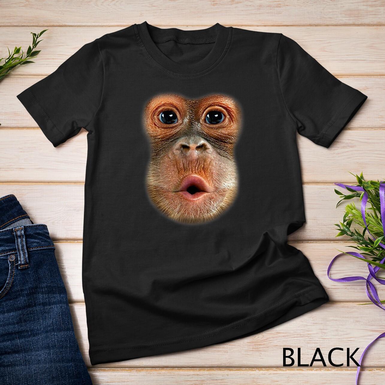 Monkey Stomach Funny Meme Cool Trending Viral Video T-Shirt Mens Womens Tees Top Unisex T-Shirt Mens Womens Tees Top 3XL