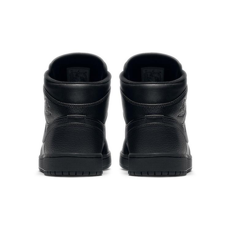 Air Jordan 1 Mid 'Triple Black' 2020 Herren 554724-091