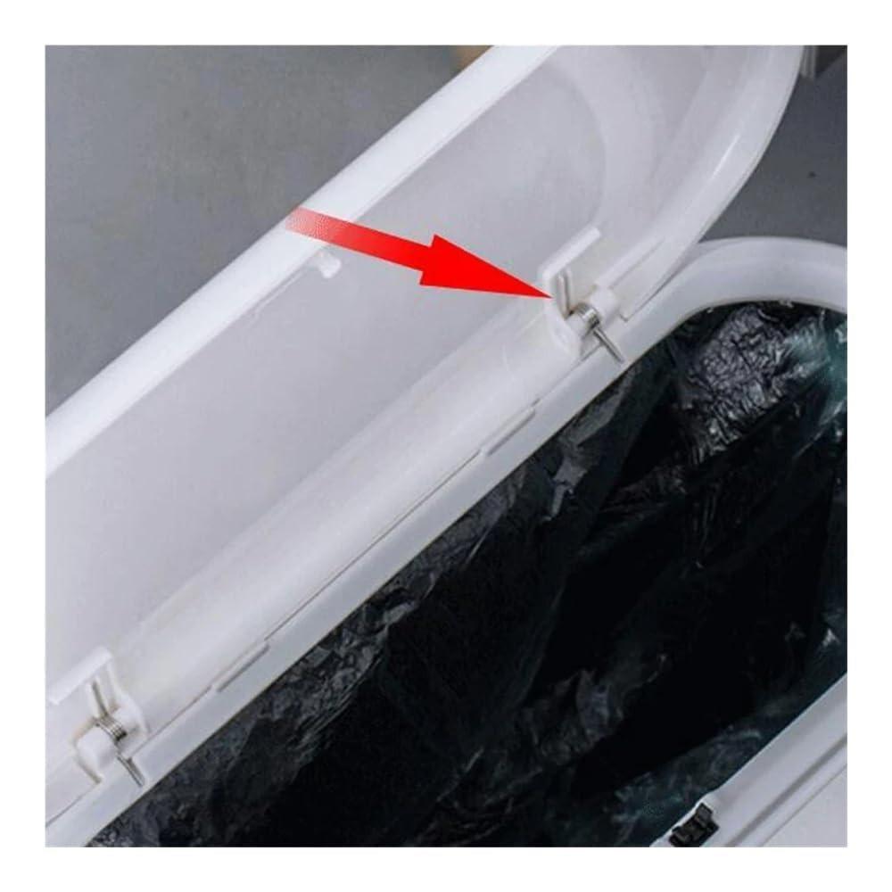 10pcs Household Hand Press Foot Pedal Storage Bucket Spring V-Shape Compression Torsion Spring Trash Can Switch Lock Buckle
