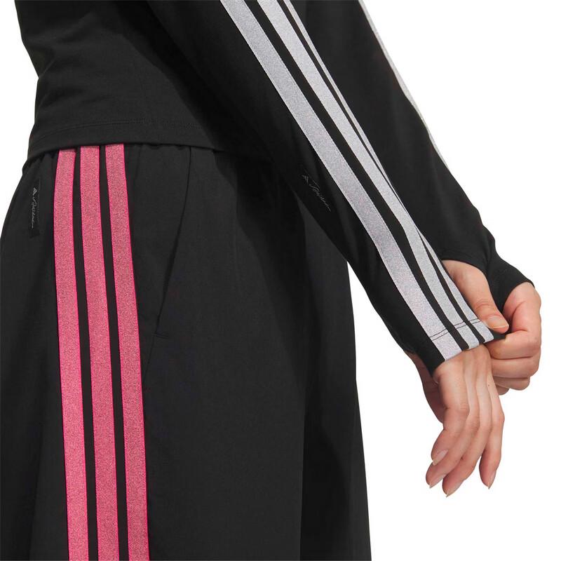Adidas Women's Sport Style 3-Stripes Long Sleeve Tee