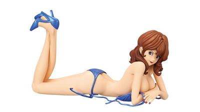 BANPRESTO Lupinas Trečiasis PART5 GROOVY BABY SHOT VII Fujiko Mine Figūrėlė Violetinė vers.