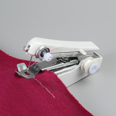 Portable Needlework Mini Handy Hand-Held Clothes Fabric Repair Sewing Machine