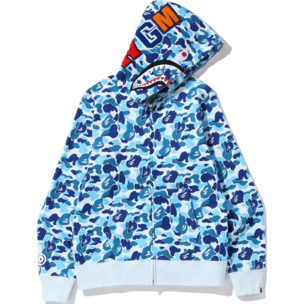 Bape Abc Camo Shark Full Zip Hoodie 1K20-115-008