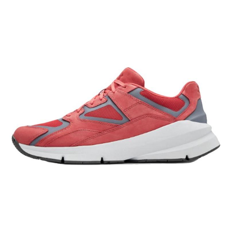 Under Armour Forge 96 Nubuck Reflect Cushioning Low top Casual Shoes Unisex Stamp Ink Red 3021988-601