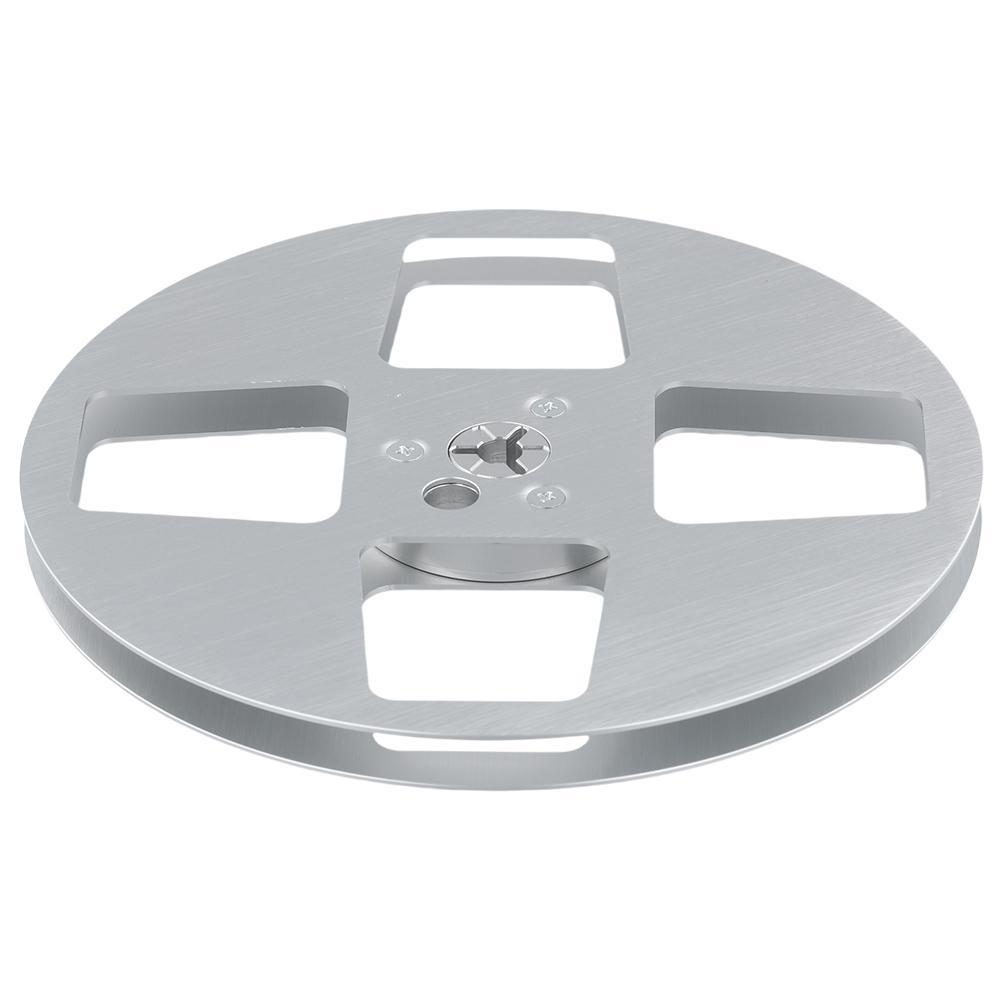 7 Inch Empty Tape Reel Reel-to-Reel Recorder Accessory Take Up Reel Aluminum Open Reel Audio Tape for Reel To Reel Tape Recorder
