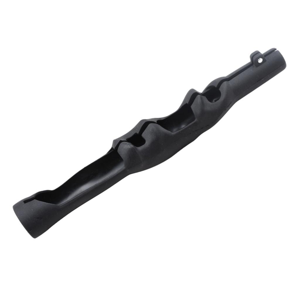 Golf Grip Trainer Anti Slip Ergonomic Rubber Golf Grip Training Aid for Correcting Hand Position Black