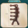 Portable Five-Claw Natural Sandalwood Massage Comb Wood Head Meridian Scalp Therapy Comb for Hair Styling and Relaxation