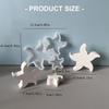 Star Shape Silicone Candle Molds for Epoxy Resin Candle Soap Star Shape Chocolate Molds Fondant Molds Cake Molds
