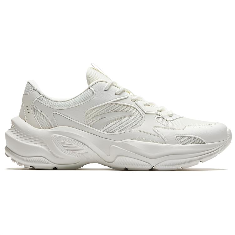 New Anta Little Millennium Abrasion Resistant Breathable Low Top Casual Shoes Men's Ivory White 912538826-7