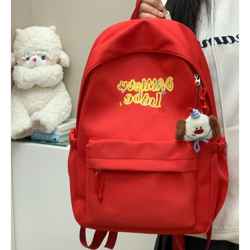 School bag new campus-style student backpack, girls' travel backpack, high-end lightweight backpack for girls