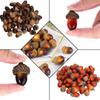 Wedding DIY Crafts Lifelike Foam Simulation Artificial Acorns Christmas Decoration Fake Pine Cones